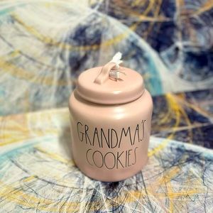 Pink Cookies Canister